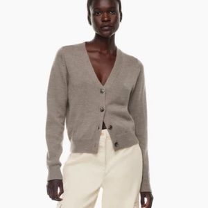 Aritzia Wilfred Mael Wool Cardigan